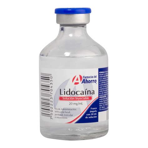lidocaina para que sirve